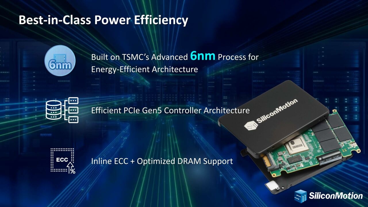 Velocissimo e consuma poco: ecco il nuovo controller per SSD di Silicon Motion