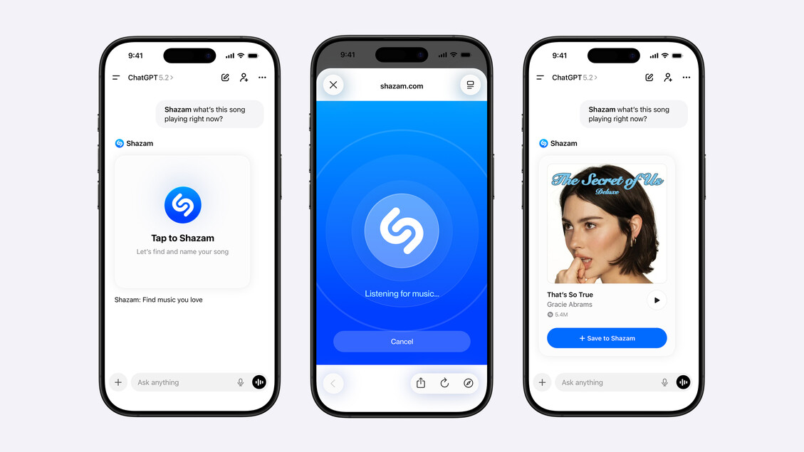 Shazam è ora disponibile su ChatGpt – Notizie