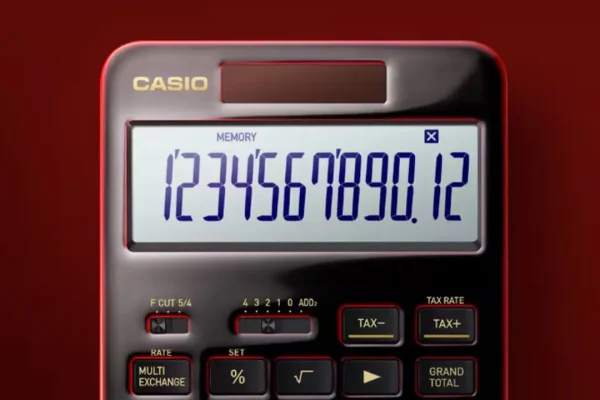 La calcolatrice Casio da oltre 500 euro è un pezzo d’arte giapponese da tenere in vista sulla scrivania