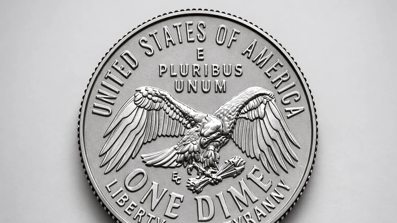 Perché si discute della “nuova” moneta da 10 centesimi di dollaro, il dime senza ramo d’ulivo