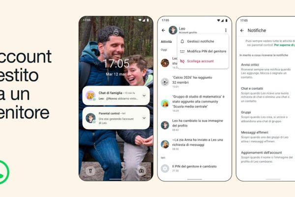WhatsApp apre agli under 13 con account gestiti dal genitore, solo messaggi e chiamate – Web & Social