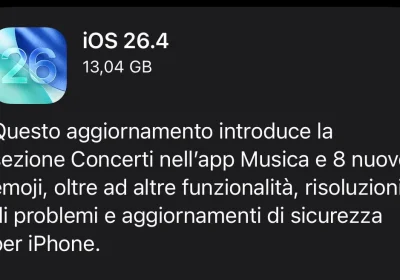 iOs 26.4 è l’aggiornamento da fare se sei amante della musica