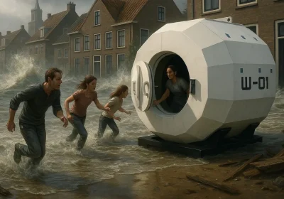 C’è un’azienda che sta progettando un rifugio portatile, che potrebbe salvarci la vita quando non c’è più tempo