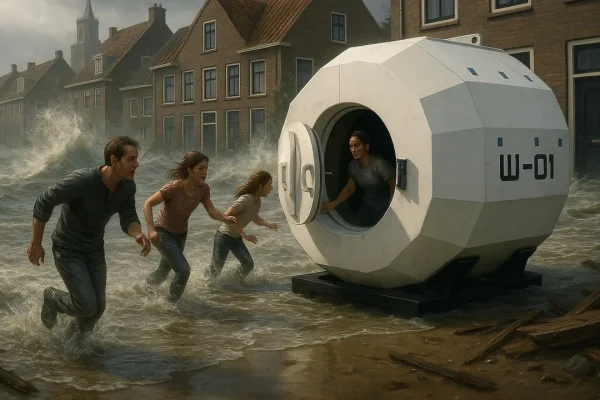 C’è un’azienda che sta progettando un rifugio portatile, che potrebbe salvarci la vita quando non c’è più tempo