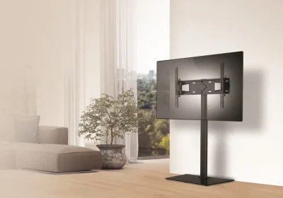 Meliconi Floor 600, il supporto tv da terra con orientamento regolabile