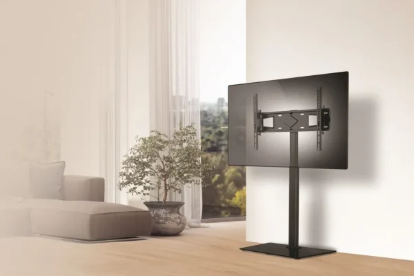 Meliconi Floor 600, il supporto tv da terra con orientamento regolabile