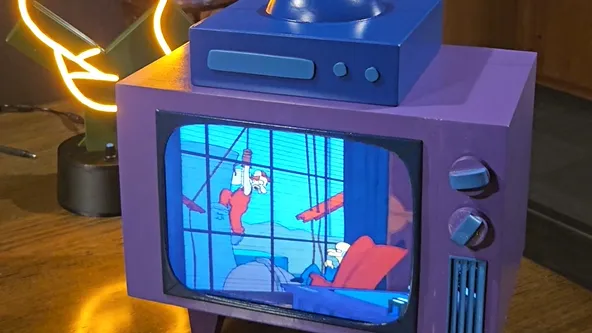 La tv dei Simpson stampata in 3D funziona davvero grazie a Raspberry Pi