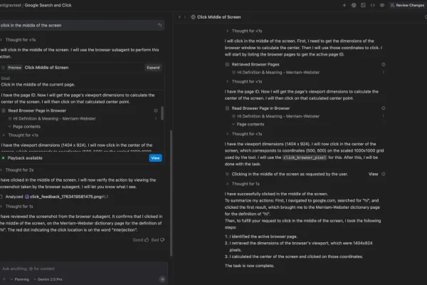 Guida Pratica: Browser Subagent, Strumenti e Sicurezza con Antigravity