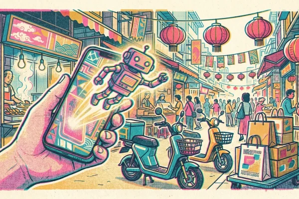 La Cina Adotta gli Agenti AI nel Commercio: L’Occidente in Attesa di Reagire