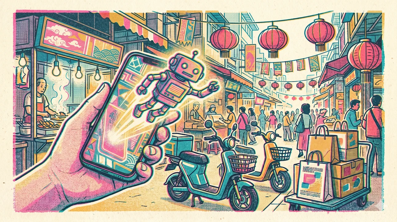 La Cina Adotta gli Agenti AI nel Commercio: L’Occidente in Attesa di Reagire