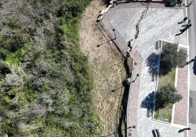 La frana di Petacciato, in Molise, si riattiva dopo 11 anni spezzando la dorsale adriatica