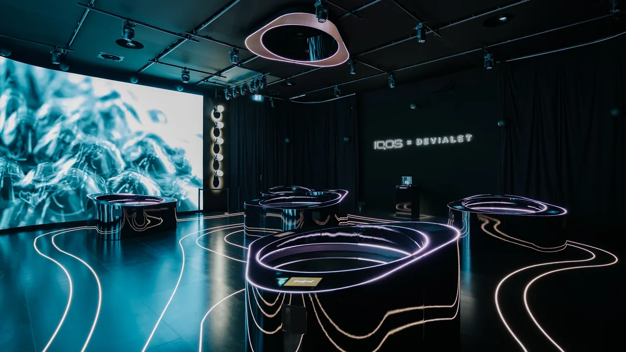 Soundsorial Design: Il Suono Incontra la Creatività alla Design Week con Iqos