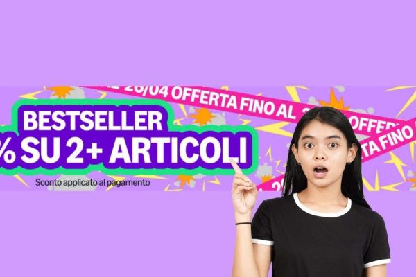 Codice Sconto: -40% su 2+ Articoli con Amazon Haul – Ultima Opportunità!