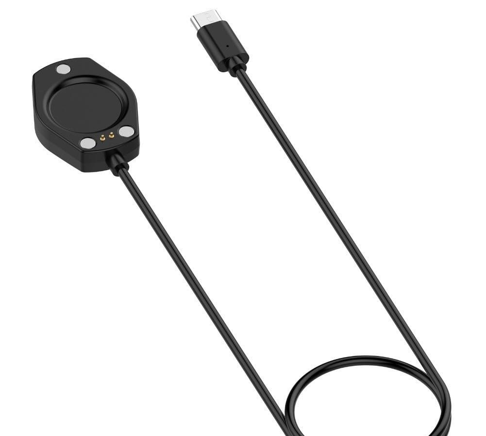 Cavo di ricarica magnetico per SUUNTO Race2, 1 m TPE cavo di ricarica con uscita veloce 1000MA e protezione da sovraccarico per Smart Watch