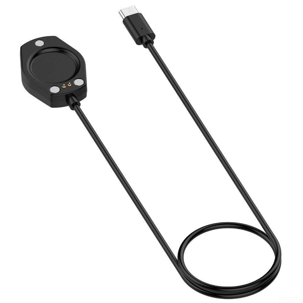 Cavo di ricarica magnetico per SUUNTO Race2, 1 m TPE cavo di ricarica con uscita veloce 1000MA e protezione da sovraccarico per Smart Watch