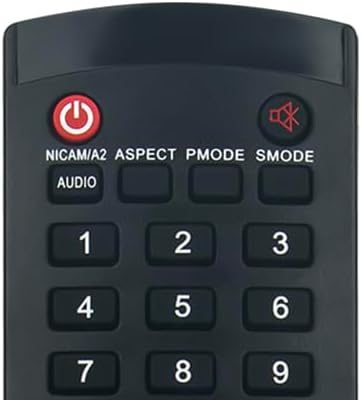 VINABTY Replacement Remote Control Applicable for Nordmende UHD Smart TV ND32S3800H SMART, ND32S3100H SMART, ND55KS4400H UHD SMART, ND40S3000H SMART FHD, ND32S3100H, ND24S3100H, ND43S3100H