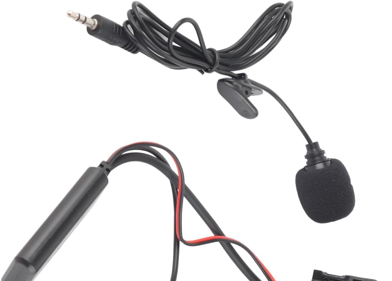 Adattatore Modulo Bluetooth per Auto Cavo di Ingresso Ausiliario Ricevitore Musicale Wireless di Alta Qualità con Microfono per E46 Serie 3 320i 325i 328i 330i