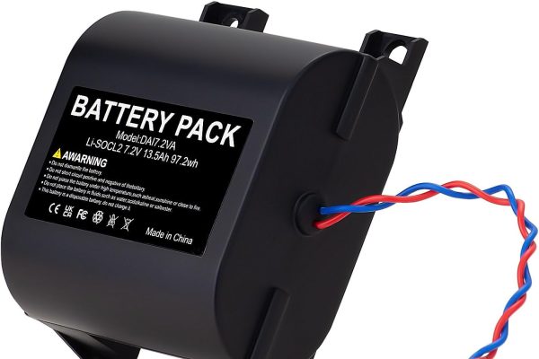 Adatto per Daitem Hager Logisty – 7,2 V 13,5 Ah Li – socl2 allarme batteria bat02, compatibile con batli02