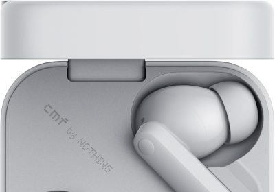 CMF by Nothing Buds Pro 2 Wireless Earphones with HiFi Audio, 50dB Active Hybrid Noise Cancellation, 6 HD Microphones and Spatial Sound Effect, 2025 – Light Grey
