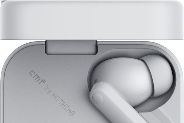 CMF by Nothing Buds Pro 2 Wireless Earphones with HiFi Audio, 50dB Active Hybrid Noise Cancellation, 6 HD Microphones and Spatial Sound Effect, 2025 – Light Grey