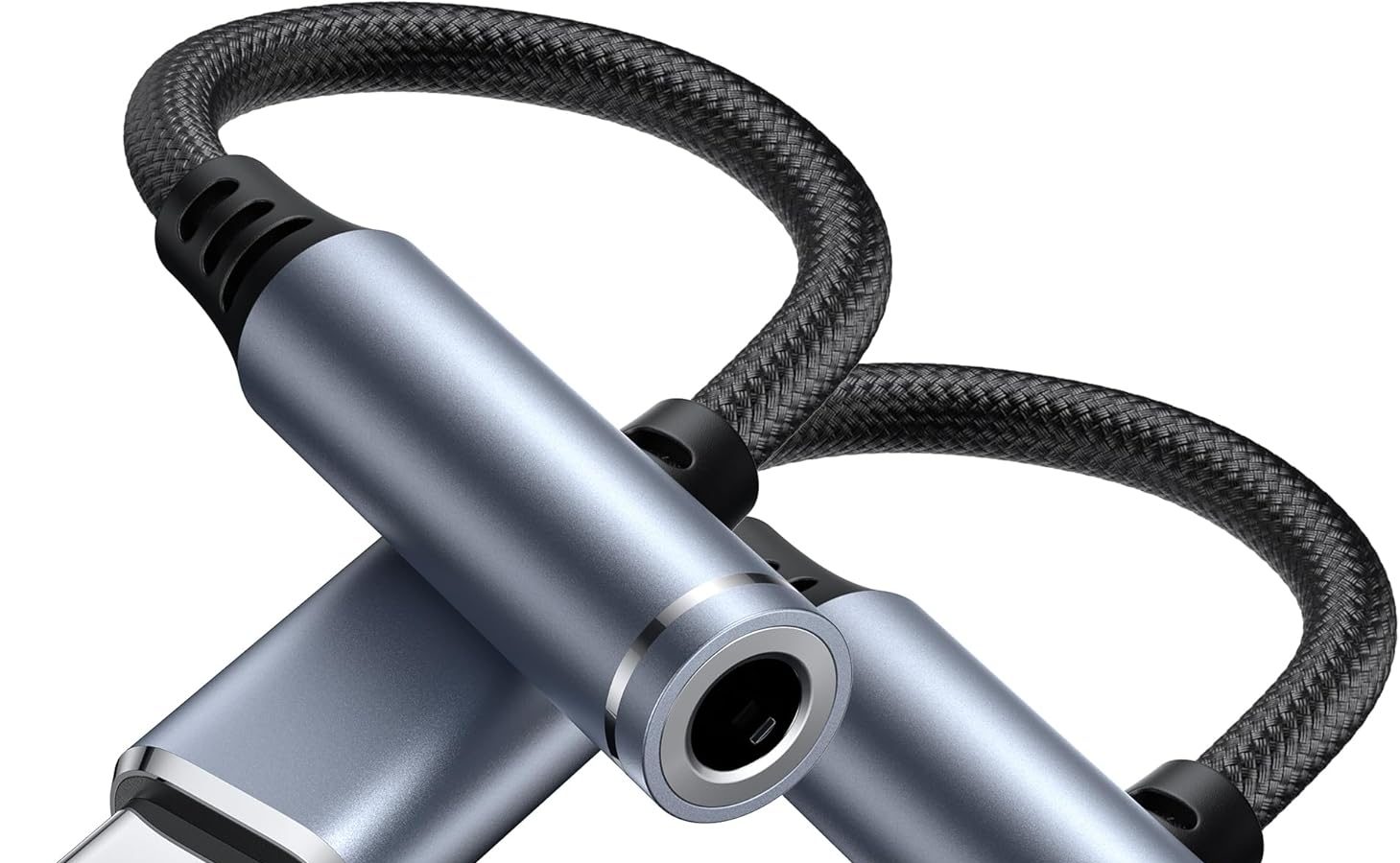 2 Pack – Adattatore da USB C a jack femmina da 3,5 mm, cavo audio da tipo C ad ausiliario, compatibile con 16 Pro Max Plus 15 Galaxy S24 S23 S20 Ultra S20+, iPad Pro 2021/2020/2018, Pixel 9/8 (2)