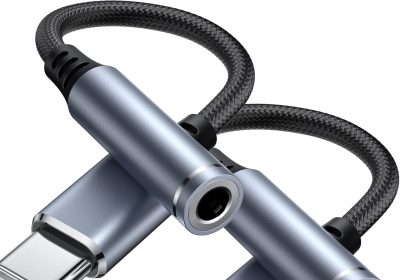 2 Pack – Adattatore da USB C a jack femmina da 3,5 mm, cavo audio da tipo C ad ausiliario, compatibile con 16 Pro Max Plus 15 Galaxy S24 S23 S20 Ultra S20+, iPad Pro 2021/2020/2018, Pixel 9/8 (2)