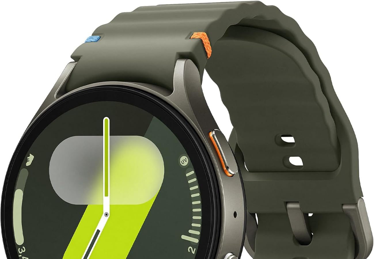 Samsung Galaxy Watch7 Smartwatch Galaxy AI Sleep Analysis, Dual Finger Close Control, Long Life Battery, GPS, BT, Aluminium Touch Bezel 44mm Green