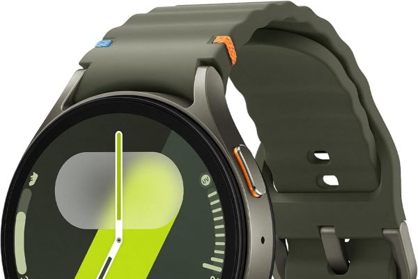Samsung Galaxy Watch7 Smartwatch Galaxy AI Sleep Analysis, Dual Finger Close Control, Long Life Battery, GPS, BT, Aluminium Touch Bezel 44mm Green