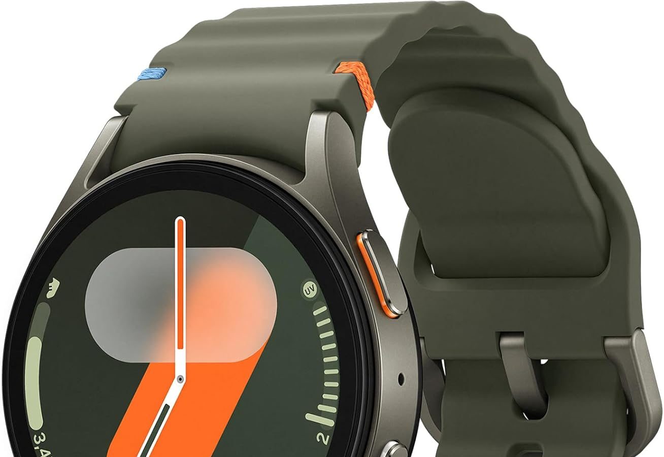 Samsung Galaxy Watch7 Smartwatch Galaxy AI Sleep Analysis, Dual Finger Close Control, Long Life Battery, GPS, BT, Aluminium Touch Bezel 40 mm Green