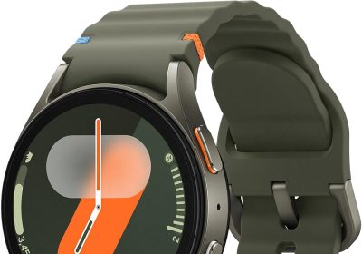 Samsung Galaxy Watch7 Smartwatch Galaxy AI Sleep Analysis, Dual Finger Close Control, Long Life Battery, GPS, BT, Aluminium Touch Bezel 40 mm Green