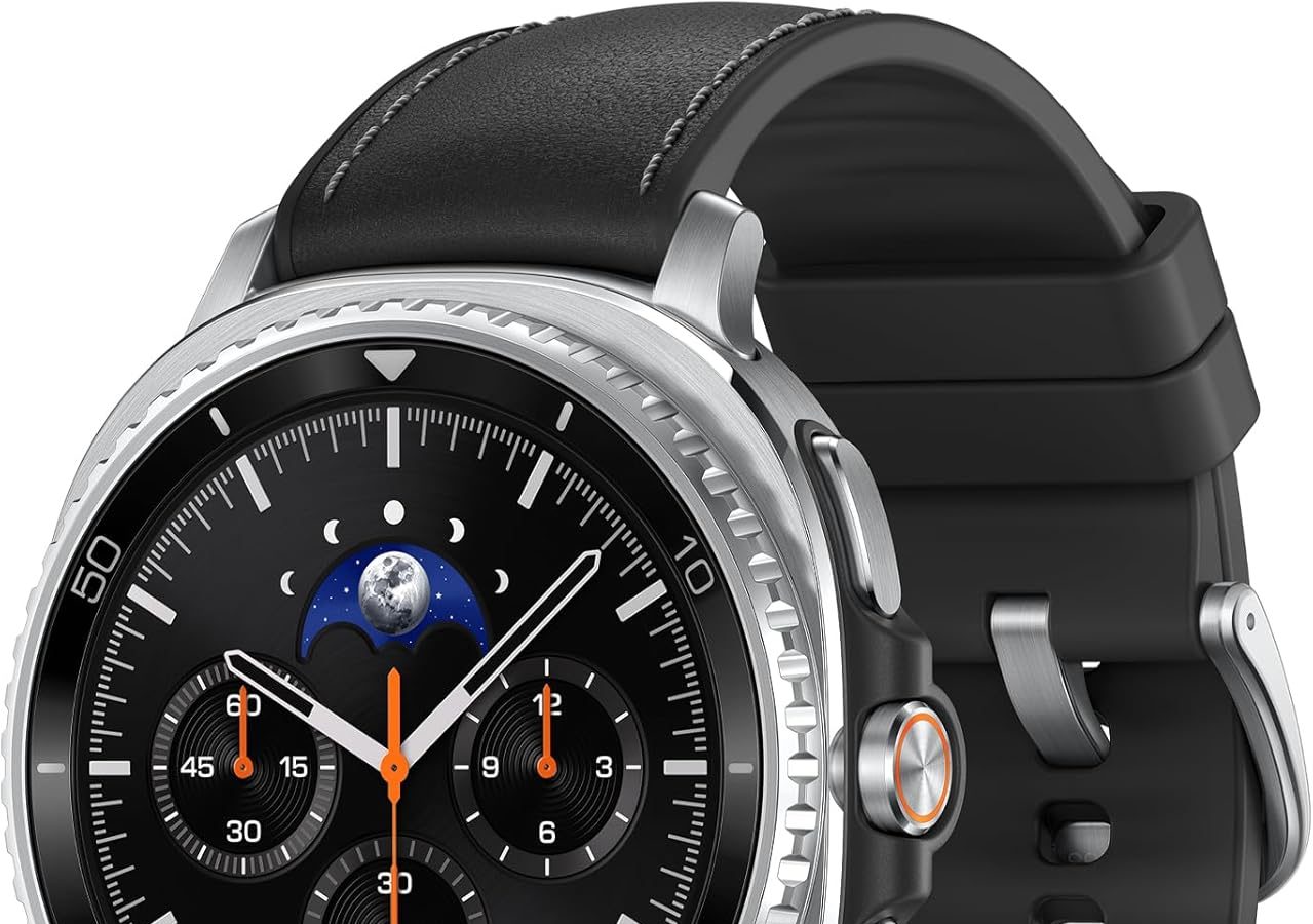 Samsung Galaxy Watch8 Classic (Black, BT, 46mm) Smartwatch Galaxy AI, Design Resistente agli Urti, Ghiera Girevole, Processore 3nm, Monitoraggio Attività Fisica e Sonno, One UI 8 [Versione Italiana]