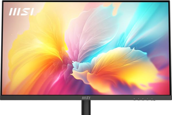 msi Modern MD272QXP Monitor – 27″ WQHD, 2560 x 1440 IPS, 100Hz, Eye-Friendly, DisplayHDR 400, Built-in Speakers, 4-Way Support, KVM – DP 1.2a, HDMI 2.0b, USB-C