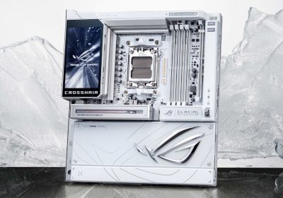 ASUS ROG Crosshair X870E Glacial: il nuovo vertice AM5 è un esercizio di potenza e design total white