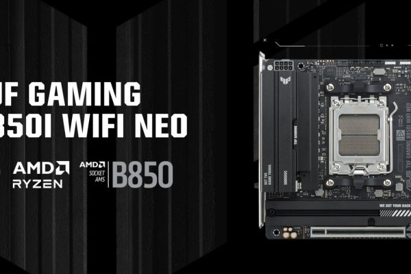 ASUS porta la serie TUF nel formato Mini-ITX con la nuova B850I WiFi Neo per socket AM5