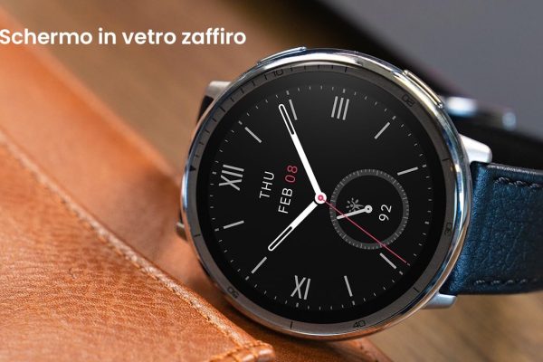 Amazfit Active 2 Premium 44mm a soli 89€: cinturino in pelle, vetro zaffiro e GPS con mappe gratuite