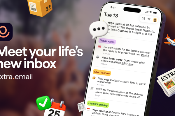 Il team di ex Pinterest ridisegna l’email con Extra: un cambio di marcia sorprendente!