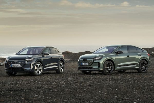 Audi Q4 e-tron: restyling con maggiore autonomia e ricarica V2L