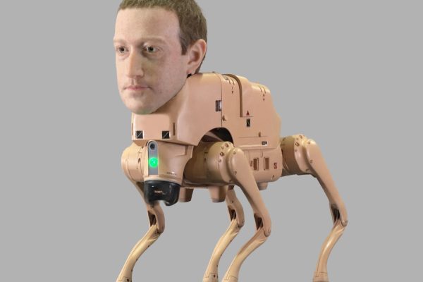 Beeple Reinventa Musk, Bezos e Zuckerberg come Cani Robot che Creano Stampe e NFT