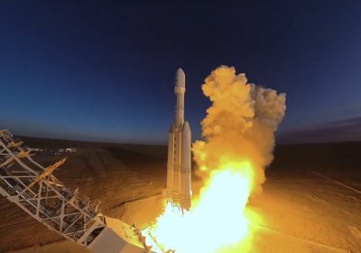 CAS Space ha lanciato per la prima volta il razzo spaziale Kinetica-2 con tre booster