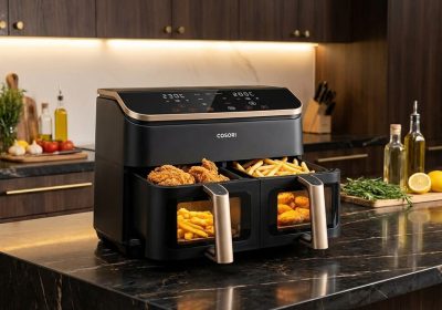Cambia le tue cene con la COSORI Friggitrice ad Aria Doppio Cestello: Offerta Imperdibile per un Risparmio Assicurato!