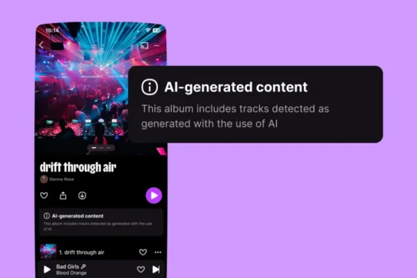 Deezer rivela: il 44% delle canzoni caricate quotidianamente sono create dall’Intelligenza Artificiale