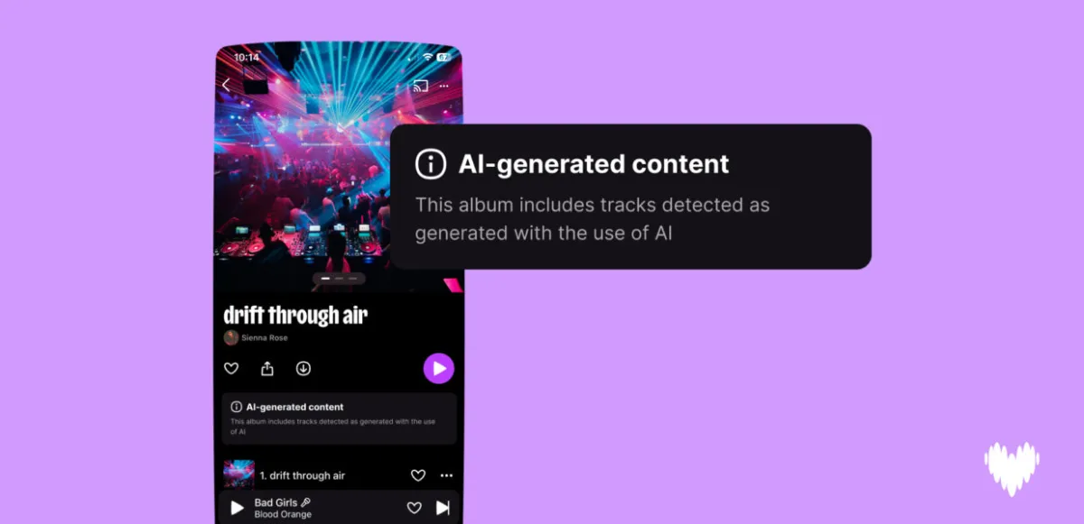 Deezer rivela: il 44% delle canzoni caricate quotidianamente sono create dall’Intelligenza Artificiale