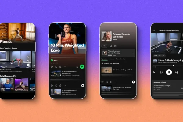 Spotify e Peloton si uniscono per allenamenti guidati emozionanti