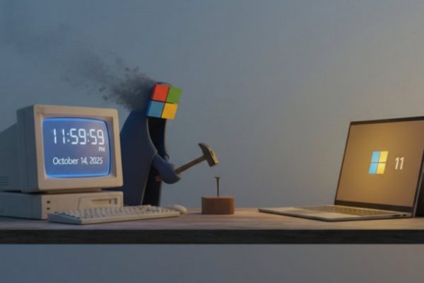 Funerale per Windows 10 in Francia: attivisti contro Microsoft e il destino dei PC obsoleti