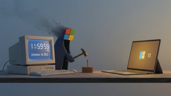 Funerale per Windows 10 in Francia: attivisti contro Microsoft e il destino dei PC obsoleti