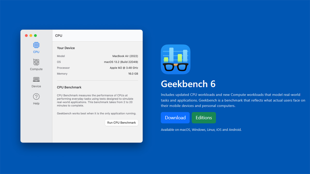 Geekbench si aggiorna: tutti i test con Intel BOT attivo saranno contrassegnati come 'non validi'