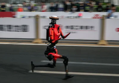 I robot superano i record umani alla mezza maratona di Pechino