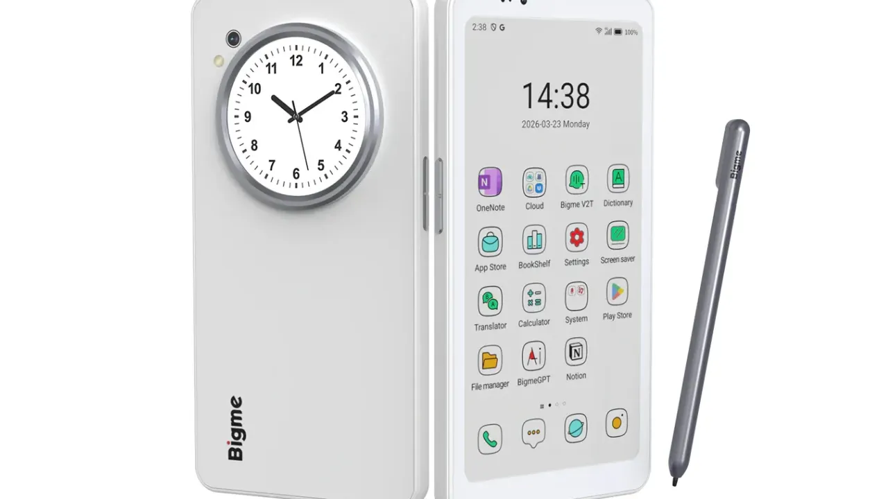 Bigme HiBreak Dual, il primo smartphone con display e-ink e lcd insieme