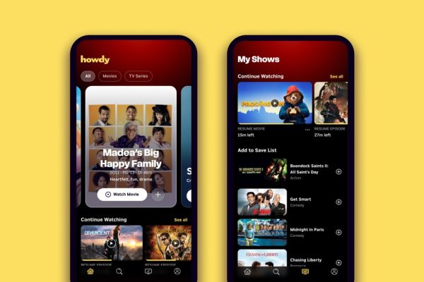 Il servizio di streaming Howdy di Roku a solo 3$ raggiunge 1 milione di abbonati, secondo le ultime notizie