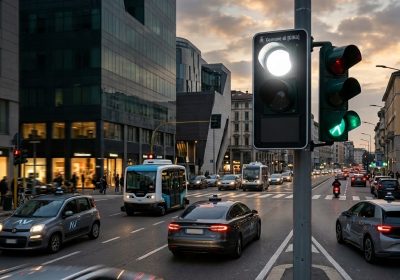 Il semaforo bianco sta arrivando: cos'è, come funziona e perché cambierà il modo di guidare in città